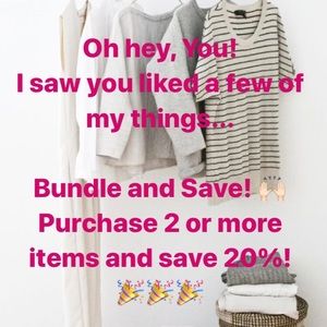 Bundle and Save! 🙌🏻